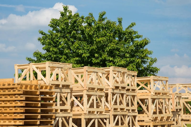 Pallet Planter Box